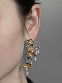 Golden Stamen Stud Earring - single