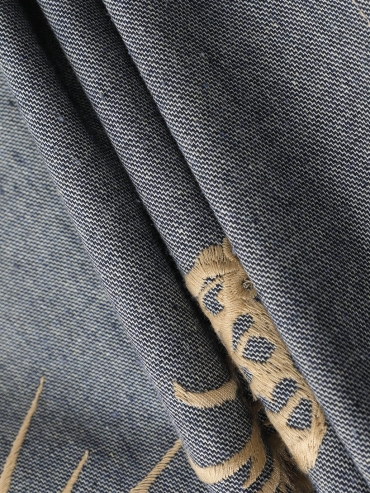 Dragon Embroidery Denim Jacket