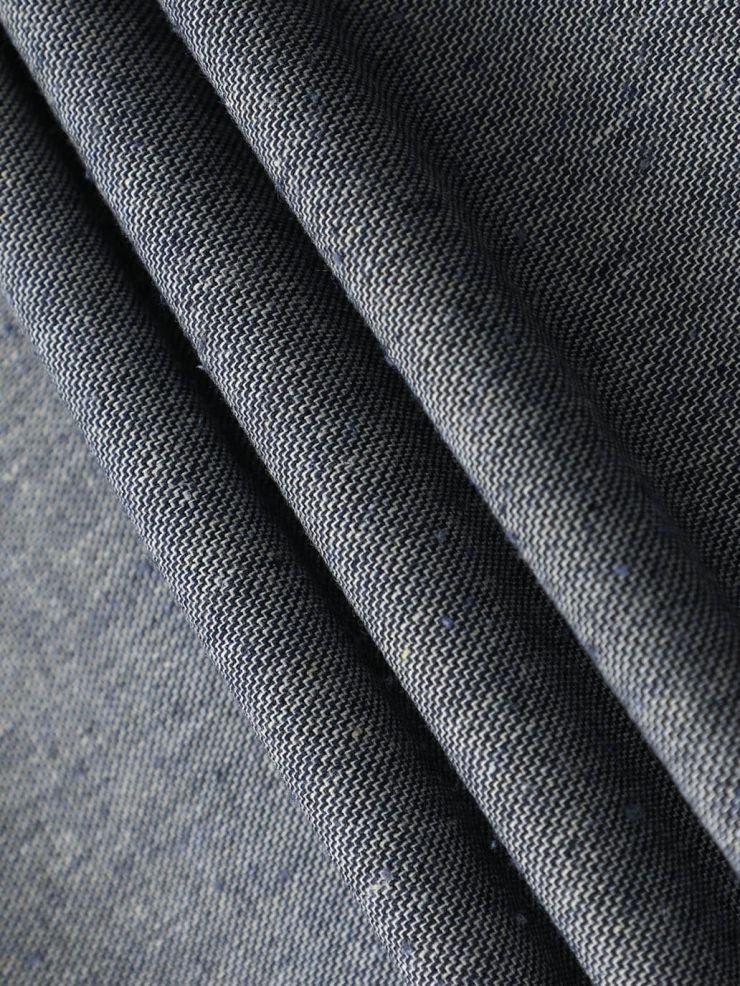 Blue dragon embroidery jeans
