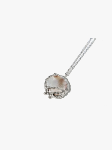 M.WONG Vine Collection White Necklace