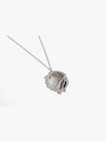 M.WONG Vine Collection White Necklace