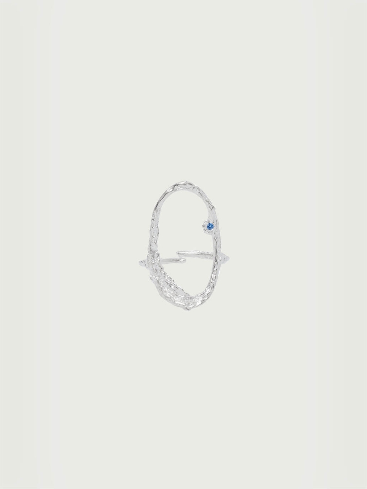 Silver Prism Ring