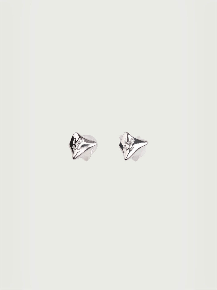 Silver Struggle Earrings