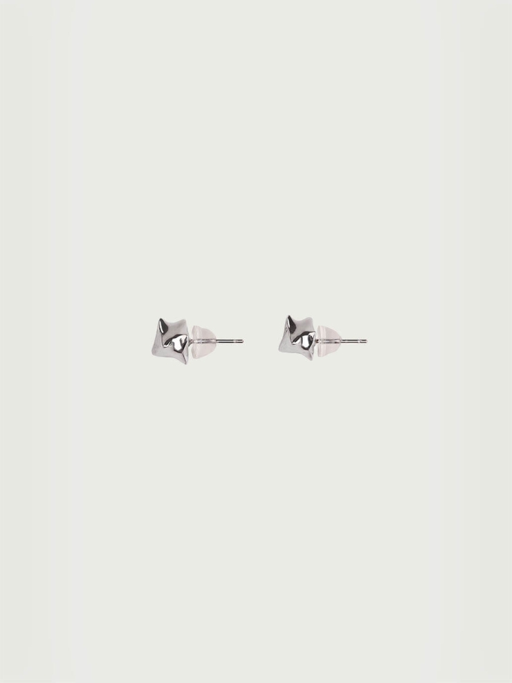 Silver Struggle Earrings