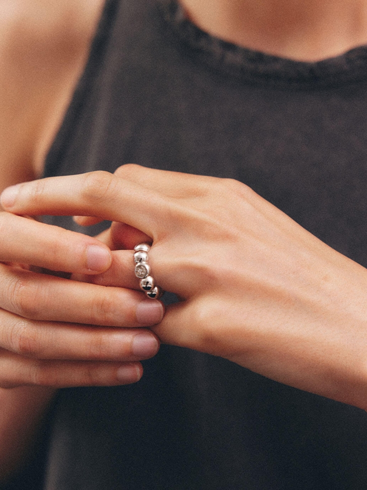 Silver Cloud Ring