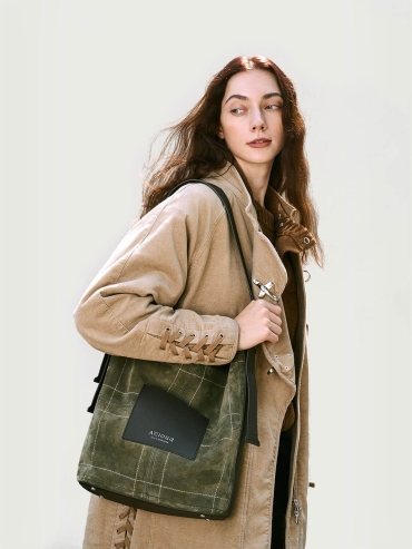 Olive Green Cycling Bag