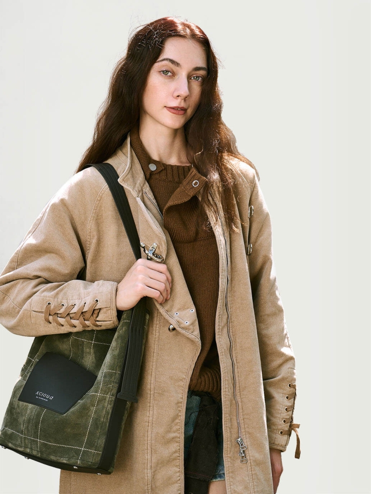 Olive Green Cycling Bag
