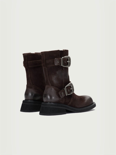 Red Dreamcore Knight Rider Rebel Riding Boots