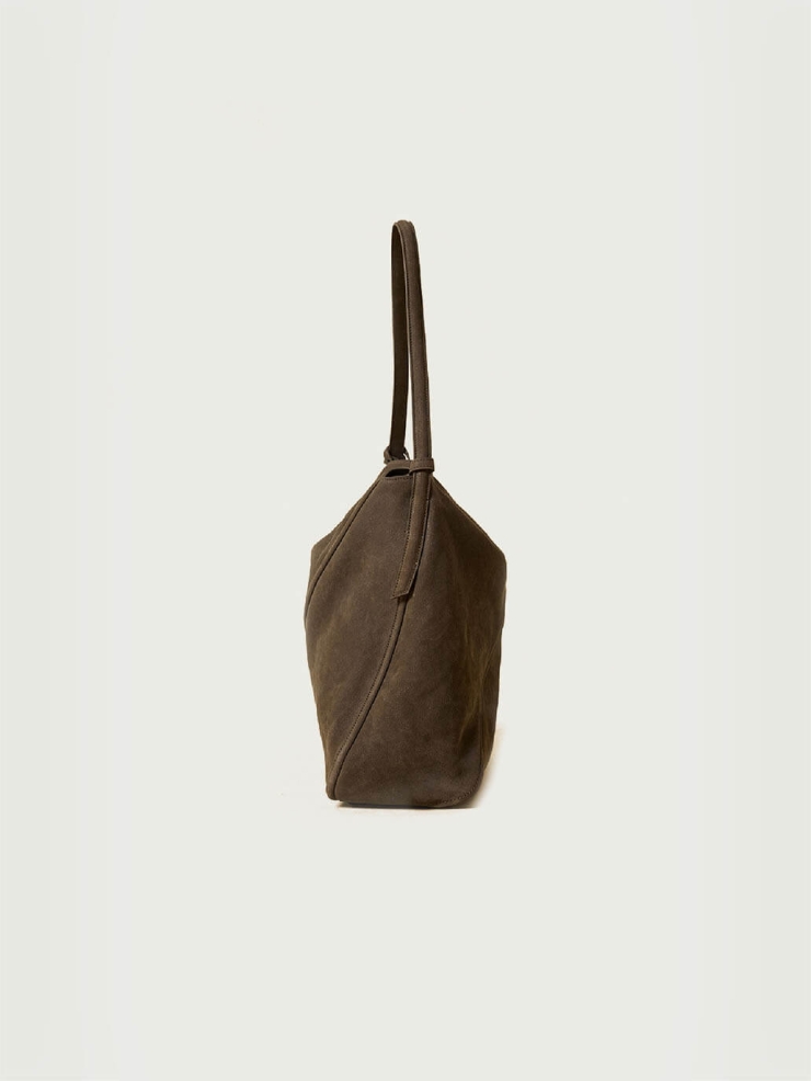 Blue-Gray Boneless Cylindrical Bag