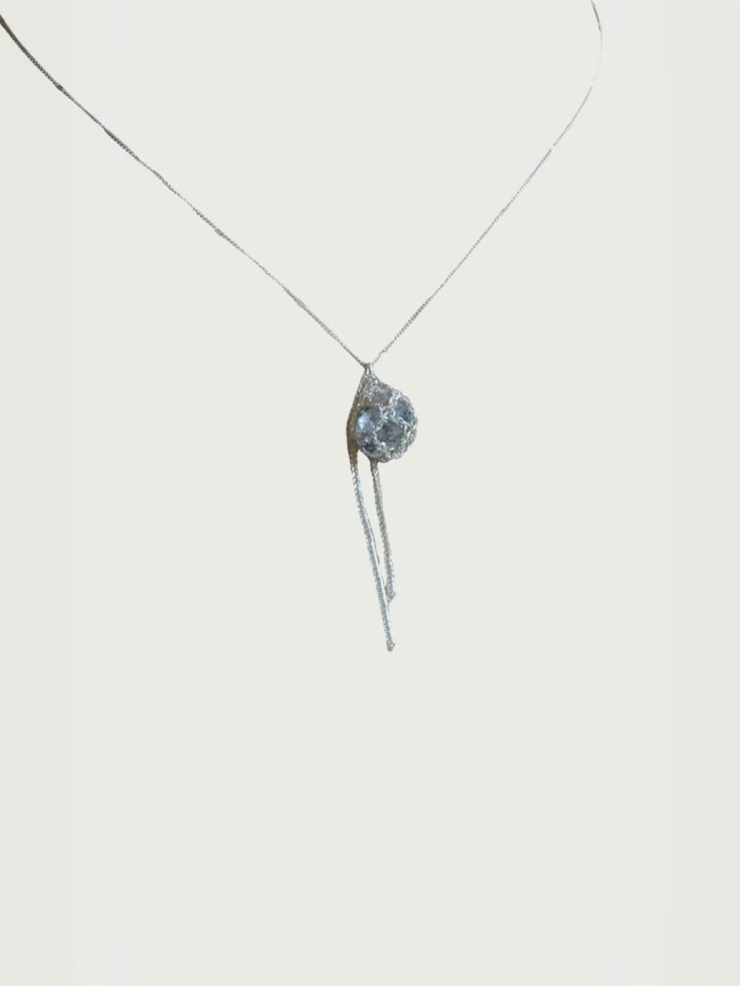 White Stardust Whisper Necklace