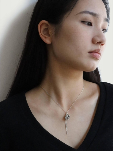 White Stardust Whisper Necklace