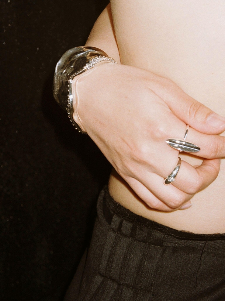 Silver Berry Ring