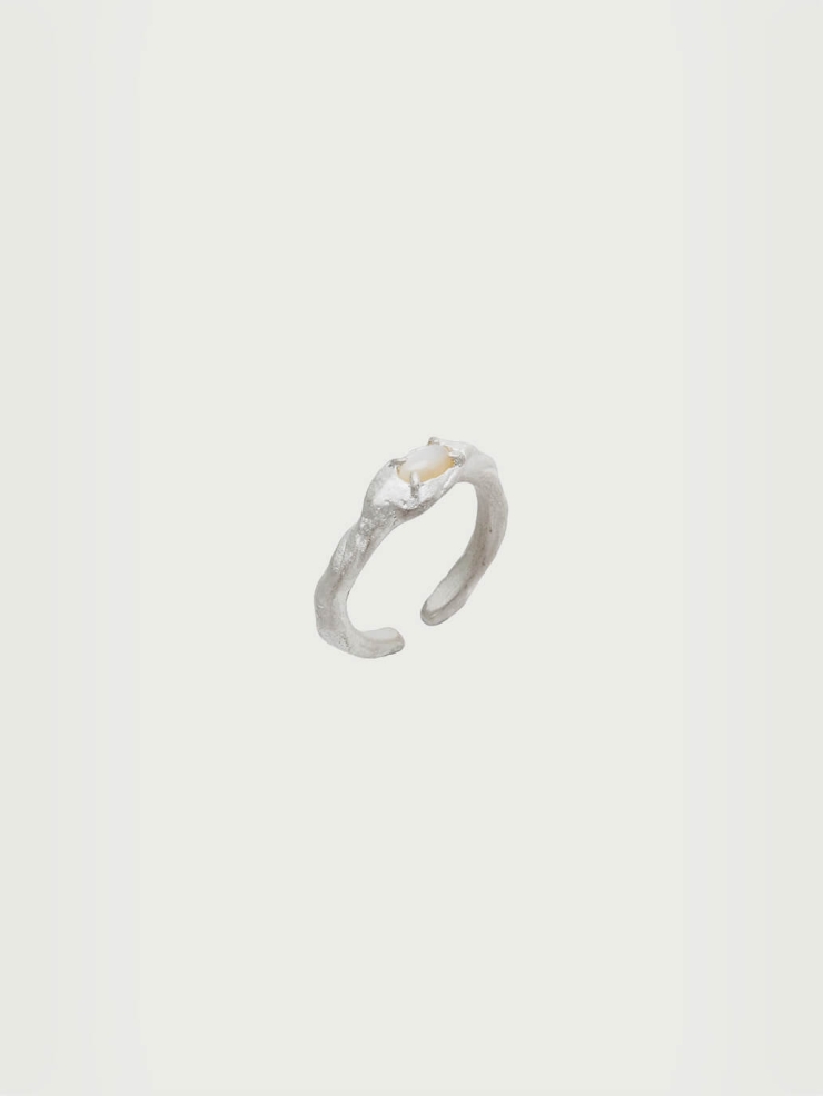 Silver Glowing Ring