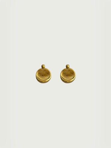 Gold Lunar Earrings