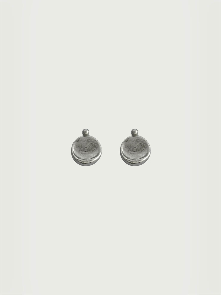 Silver Lunar Earrings