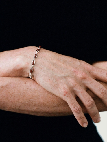 Red Dome Bracelet