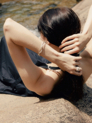 Silver Thorn Bracelet