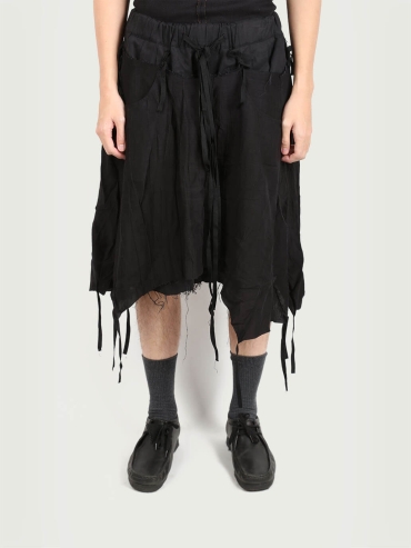 Black Double Layer Short