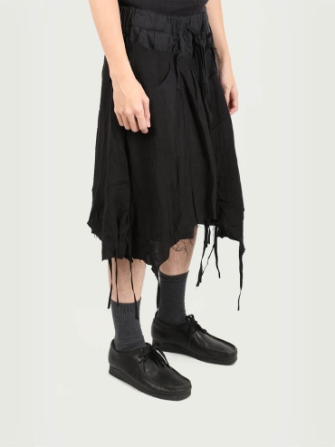 Black Double Layer Short