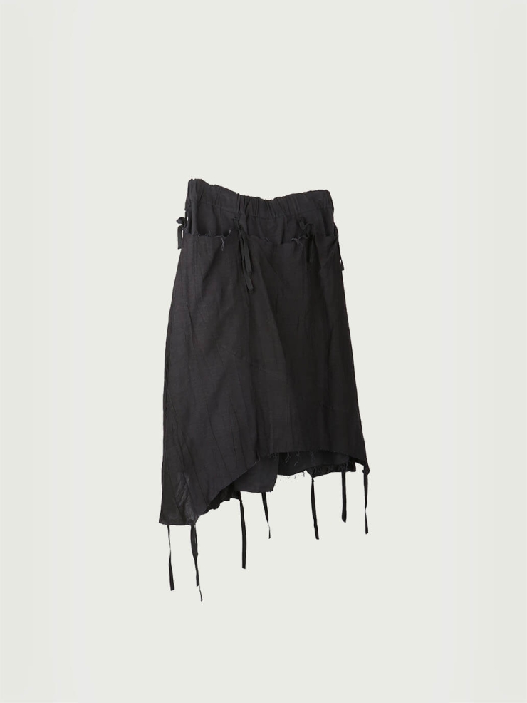 Black Double Layer Short