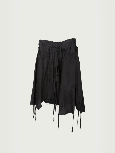 Black Double Layer Short