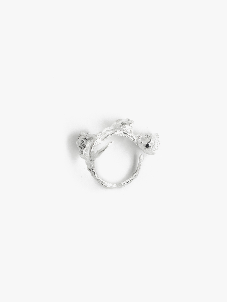 AOKINSIDE Silver Lily of the Valley Ring