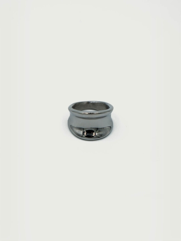 Silver Stainless Steel Ring