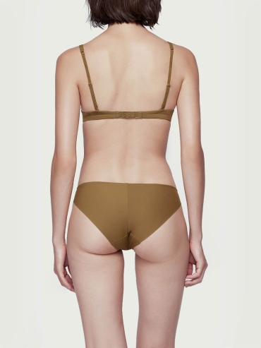 Olive Soft Stretch Underwire Bra