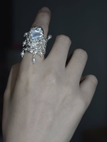 Silver dream dingdong ring