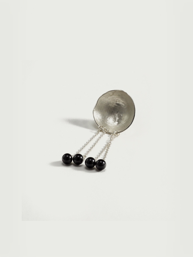 Ling short tassel earring (Single)