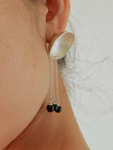 Ling short tassel earring (Single)