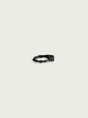 Beast silver stone ring