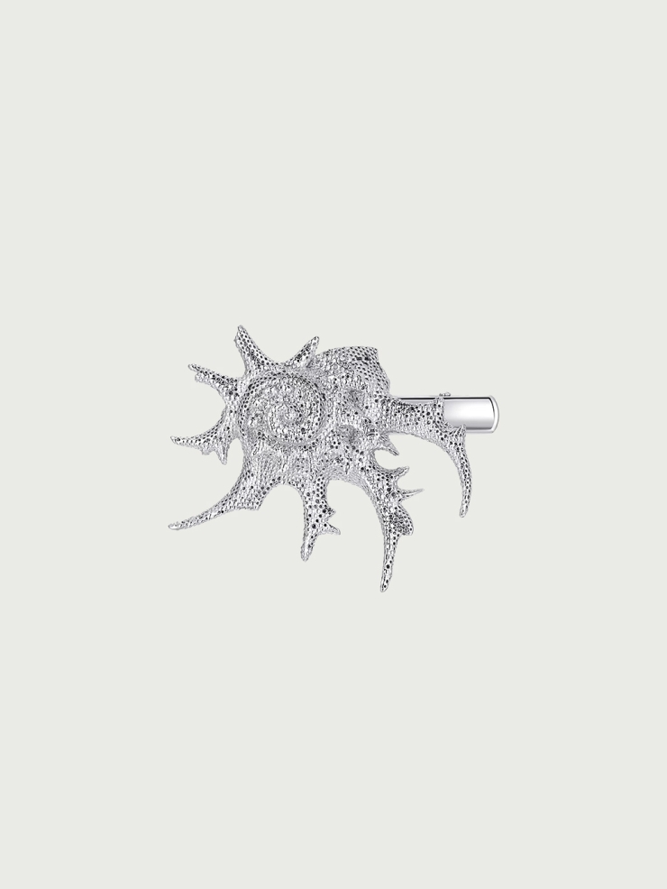 Myriad star conch large hairpin