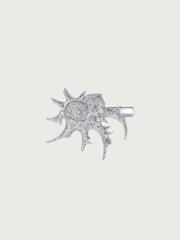 Myriad star conch large hairpin