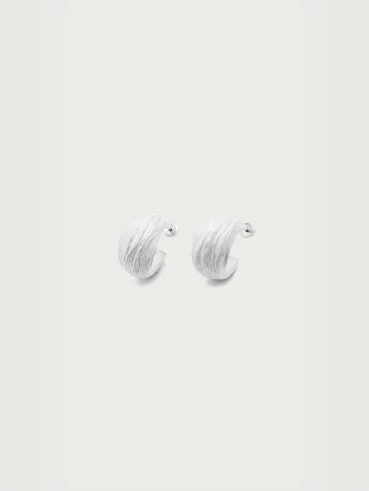 Sliver Ripple Earrings