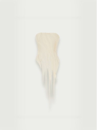 Ivory tube top