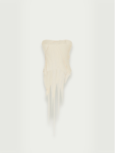 Ivory tube top
