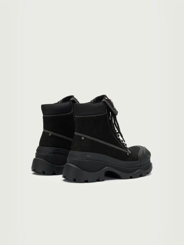 Black Dreamcore Angel Vintage Butterfly Sole Boots