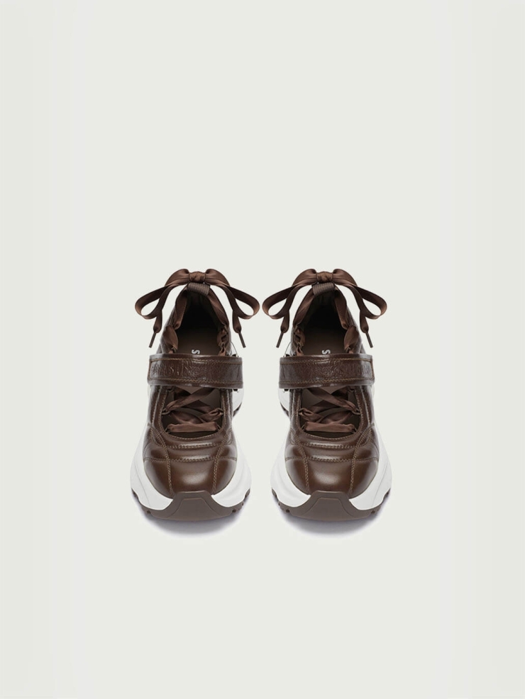 Brown Dreamcore Angel Sport Ballet Mary Jane Shoes
