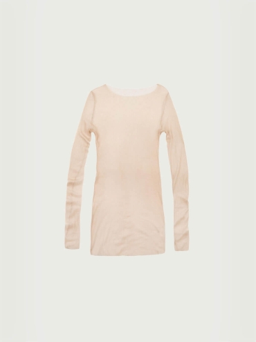 Beige T tulle
