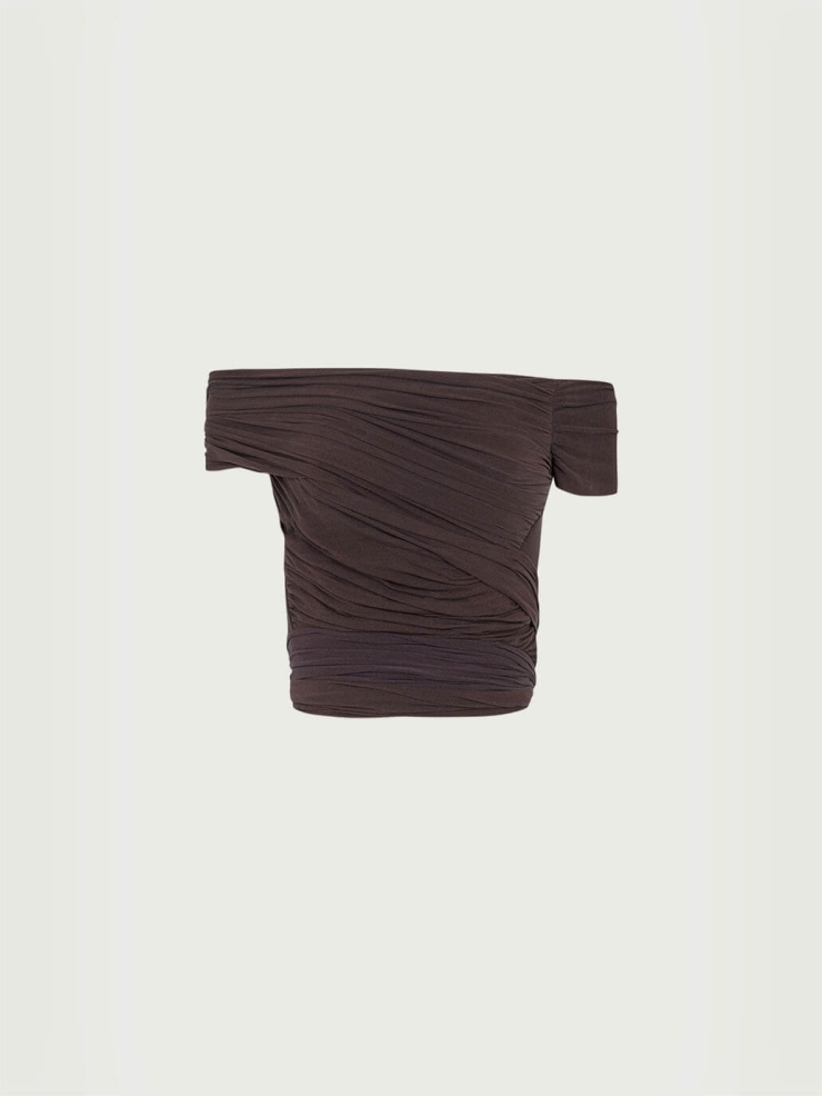 Dark plum tully top