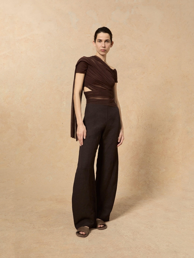 Dark plum tully top