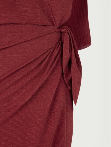 Carmin red Genara dress