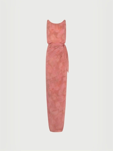Rose print Malena dress