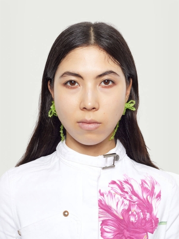 Alga lacerta earrings - pair