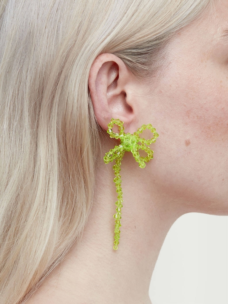 Alga lacerta earrings - pair