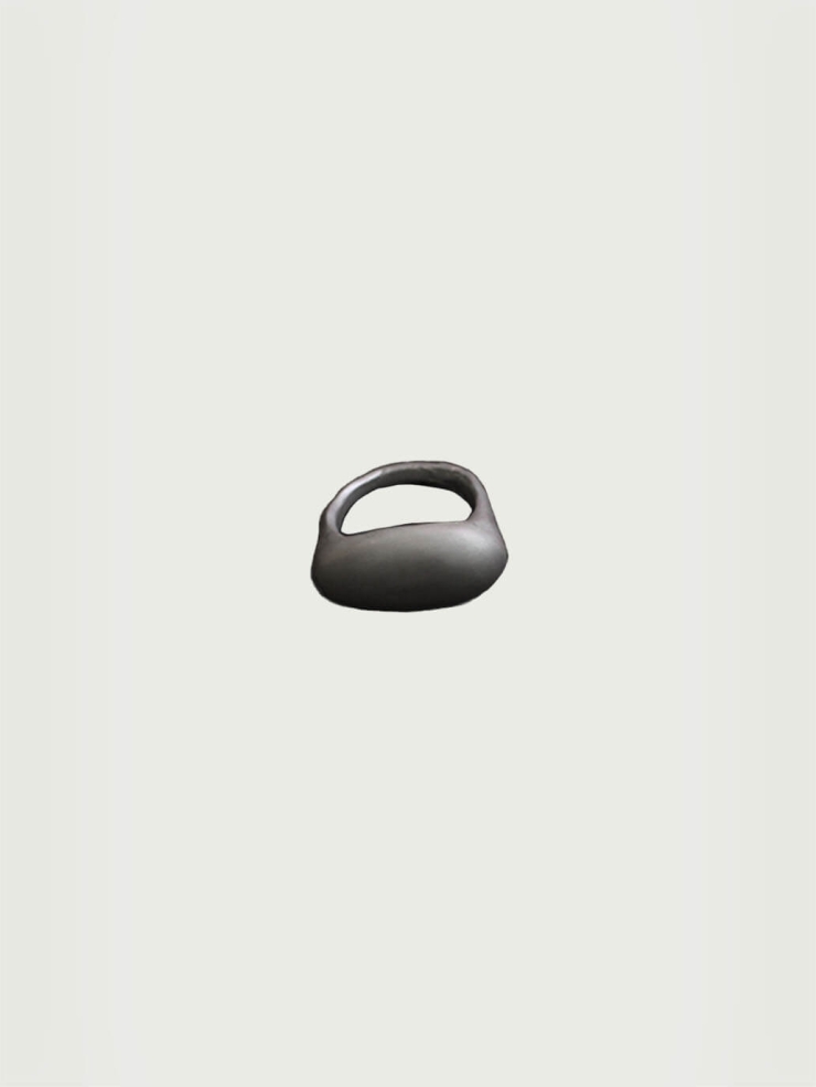 Silver dome ring