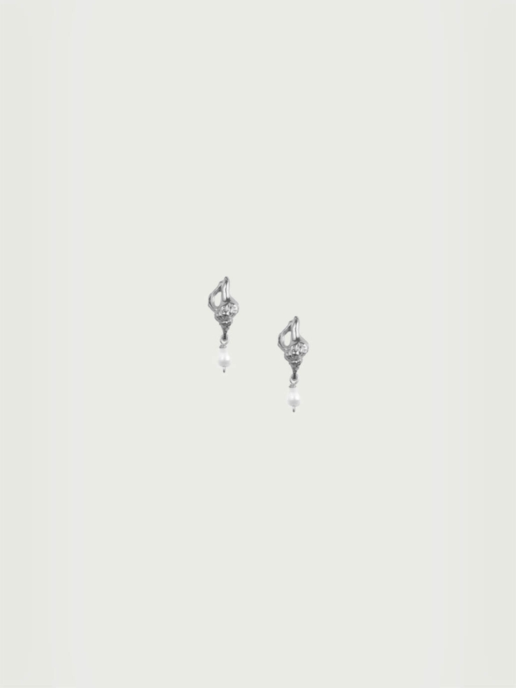 Silver Conchiglie Alle Vongole Earrings