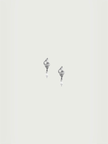 Silver Conchiglie Alle Vongole Earrings