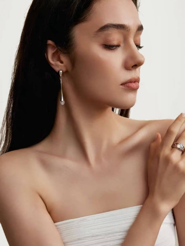 Drop Bead Earrings